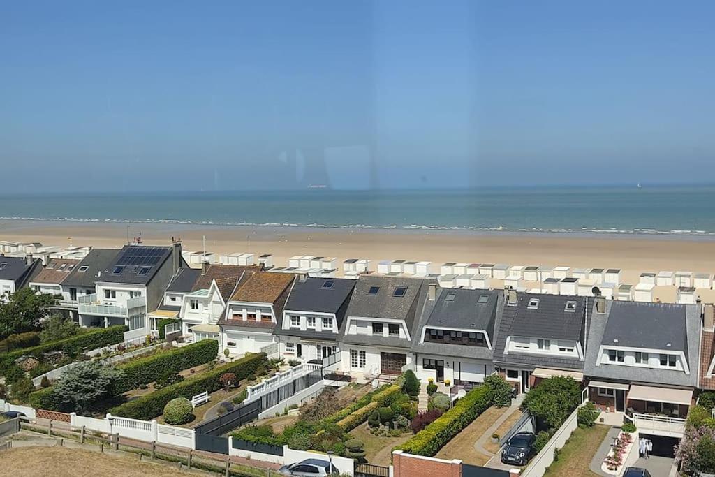 Le Clemenceau Appart-Calais Nord-Balcon-Plage المظهر الخارجي الصورة