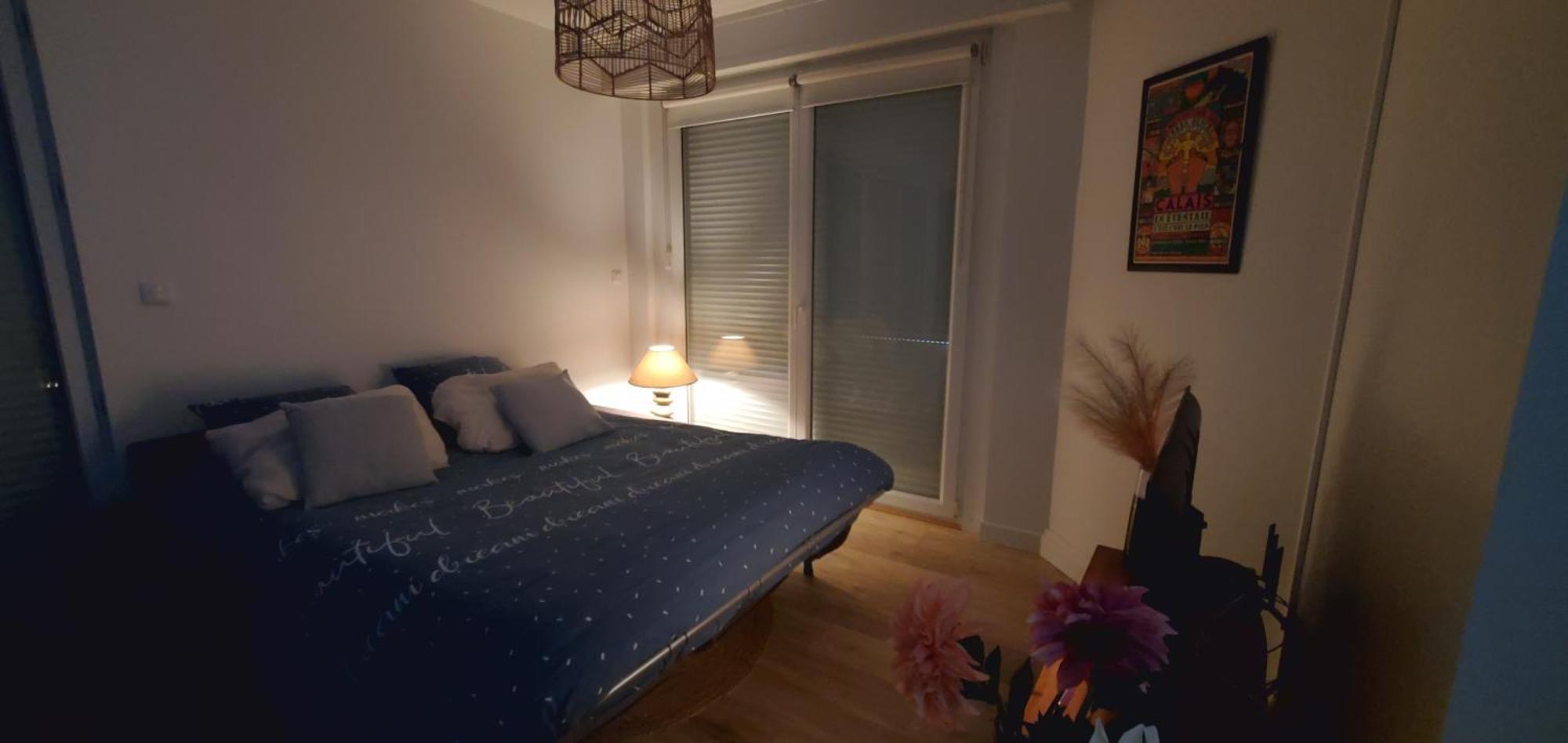 Le Clemenceau Appart-Calais Nord-Balcon-Plage المظهر الخارجي الصورة