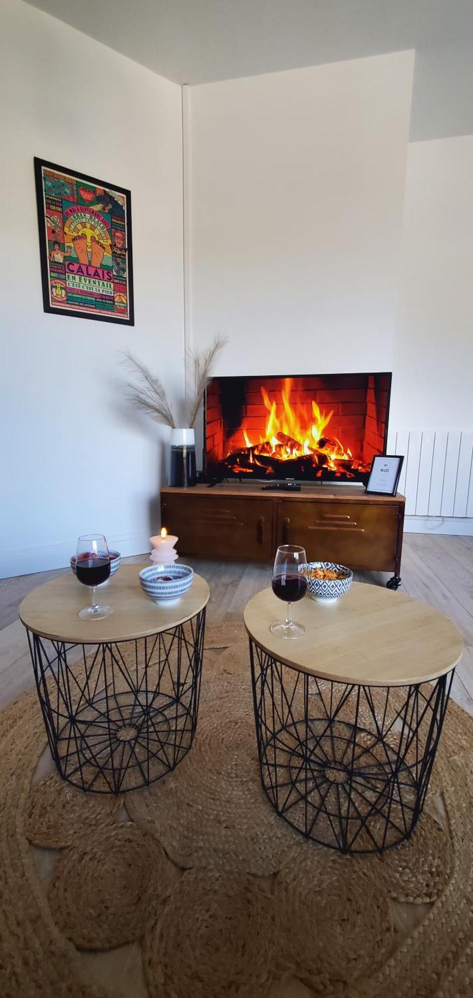 Le Clemenceau Appart-Calais Nord-Balcon-Plage المظهر الخارجي الصورة