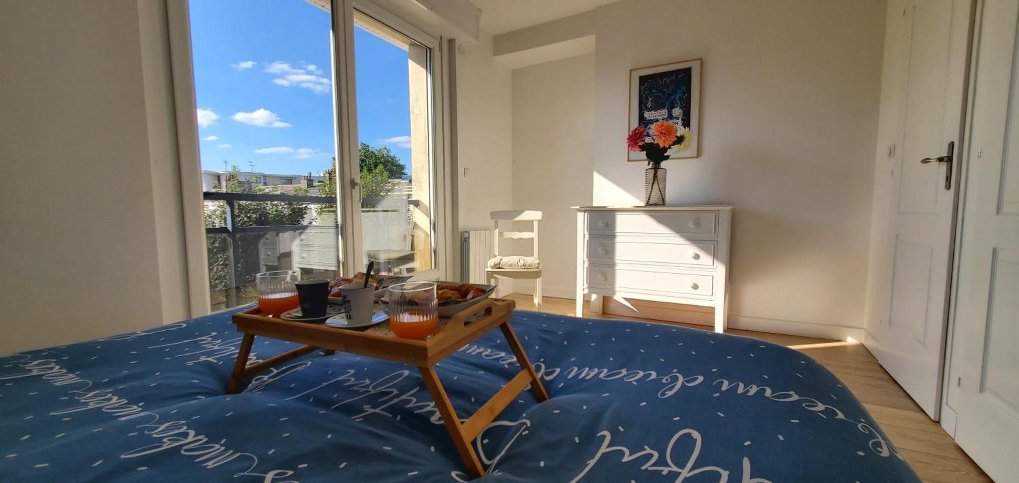Le Clemenceau Appart-Calais Nord-Balcon-Plage المظهر الخارجي الصورة